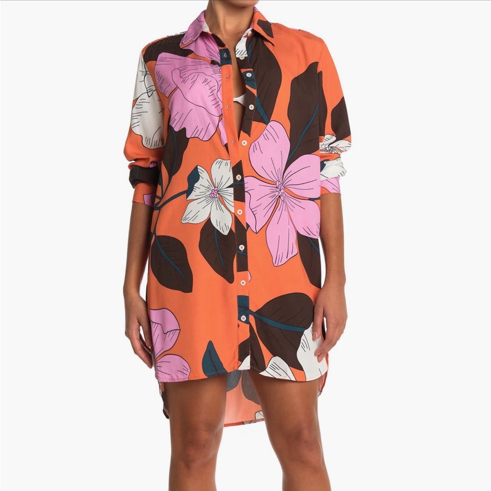 Maaji
Mesmerizing Floral Print
Cover-Up Shirt Dress.